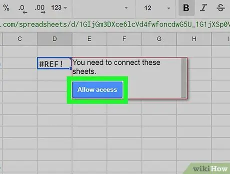 Træk data fra et andet ark på Google Sheets på pc eller Mac Trin 15