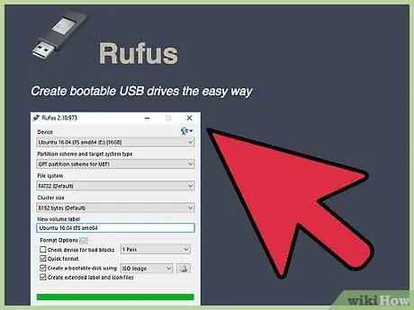 Brug et operativsystem fra en USB -stick Trin 3