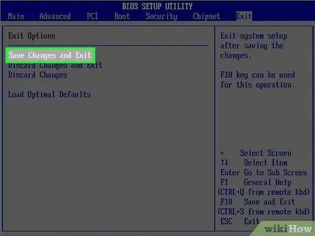 Cambiar la configuración del BIOS de la computadora Paso 11