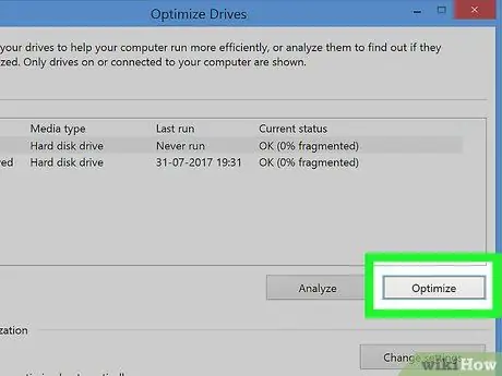 Defragment Disk kwenye Windows Computer Hatua ya 14