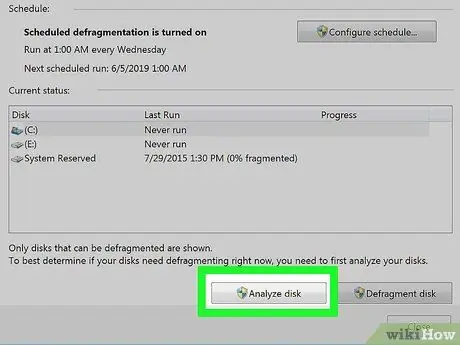 Defragment Disk ntawm Windows Computer Kauj Ruam 21