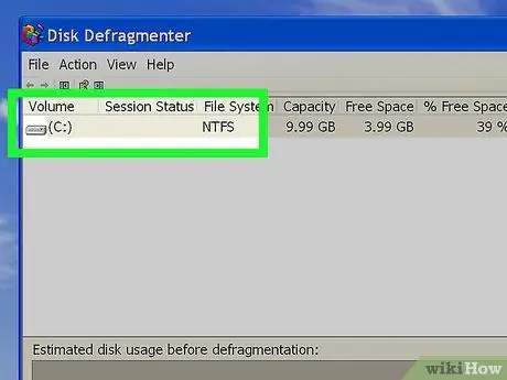 Defragmentera en disk på en Windows -dator Steg 36