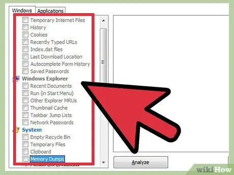 ใช้ CCleaner ขั้นตอนที่ 2