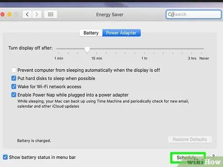 Accendi automaticamente un computer a un'ora specificata Passaggio 9