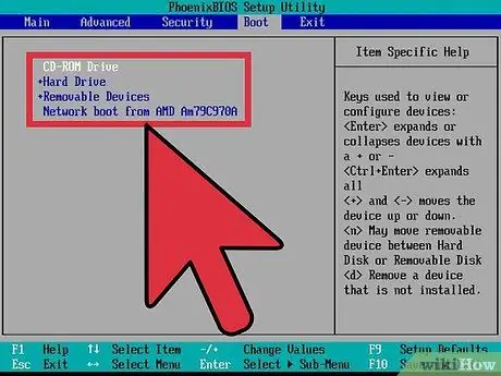 Redefinir um laptop Gateway Etapa 19