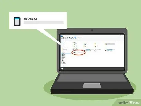 Përdorni një kartë memorie SD Hapi 13