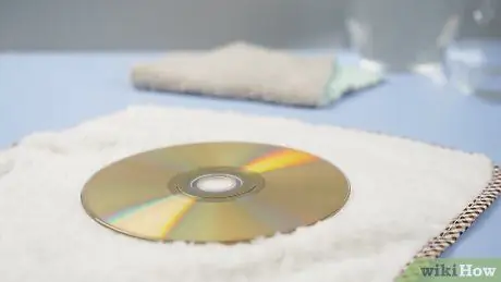 Clean a DVD Step 1