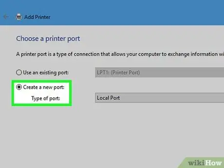 Tilslut en USB -printer til et netværk Trin 11