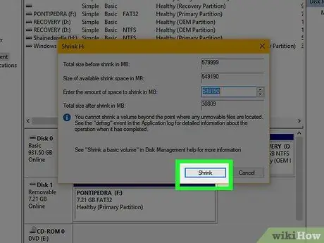 Erstellen Sie eine Partition Schritt 10