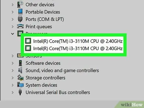 Verifique as especificações do computador, etapa 12