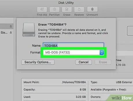 Formateer 'n Flash Drive Stap 17