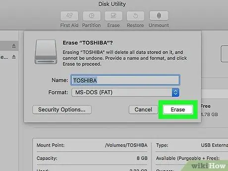 Formateer 'n flash drive Stap 19