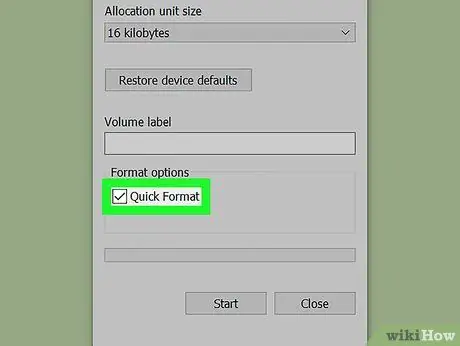 Format a Flash Drive Step 8