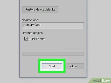 Formater une carte SD Étape 18