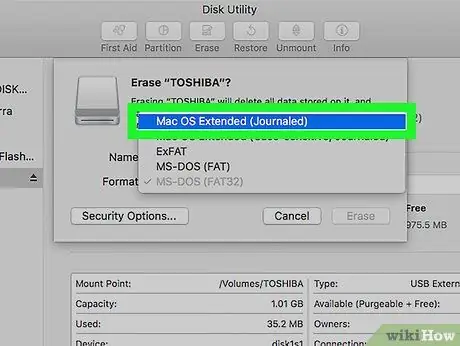 Formater USB sur Mac Étape 7