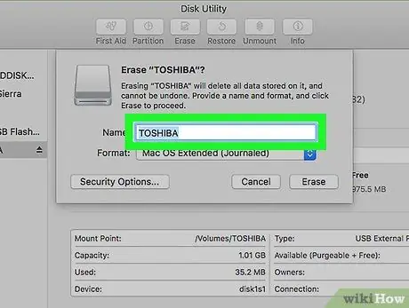 Formatează USB pe Mac Pasul 8