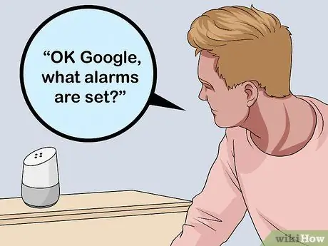 Vendosni një alarm me Google Home Hapi 6