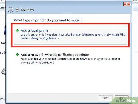 HP LaserJet 1010'u Windows 7 Adım 6'ya bağlayın