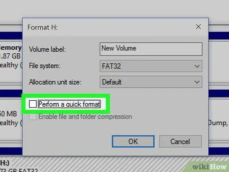 Format a Pendrive if Windows is Unable Step 13