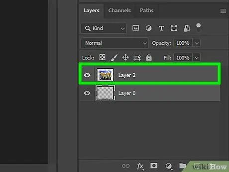 Átlátszóság hozzáadása a Photoshopban 14. lépés