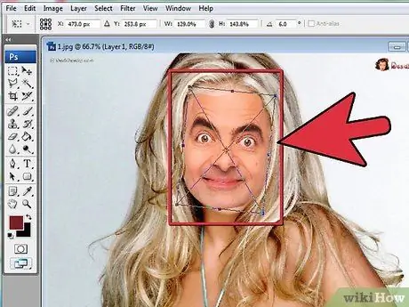 Photoshop -da Üz dəyişdirin Addım 10