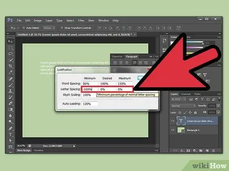 Justify Text in Photoshop Step 14