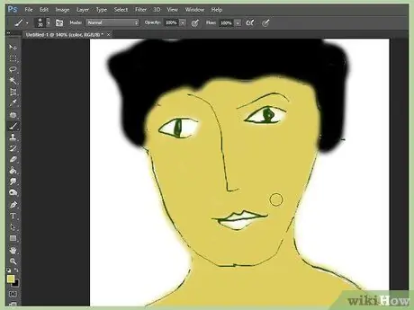 Colora e disegna su Adobe Photoshop 6 Passaggio 24