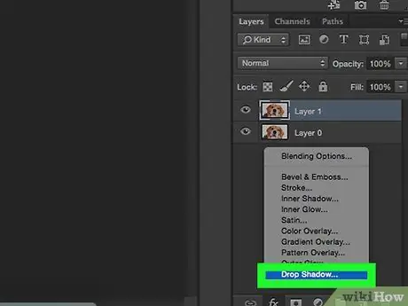 สร้างเงาอย่างง่ายโดยใช้ Photoshop CS3 ขั้นตอนที่7