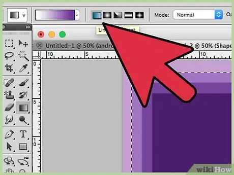 Fanya Gradient katika Photoshop Hatua ya 4