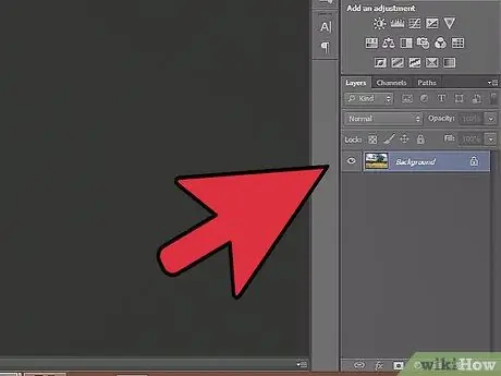 Tạo mưa trong Photoshop Bước 1