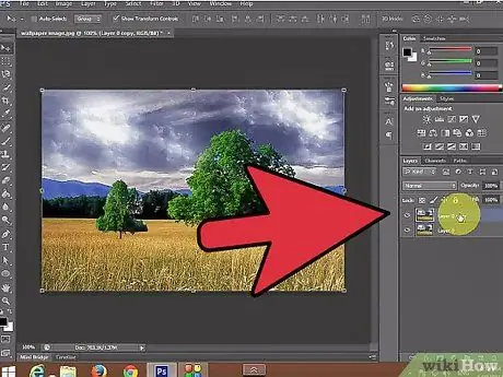 Buat Hujan di Photoshop Langkah 4