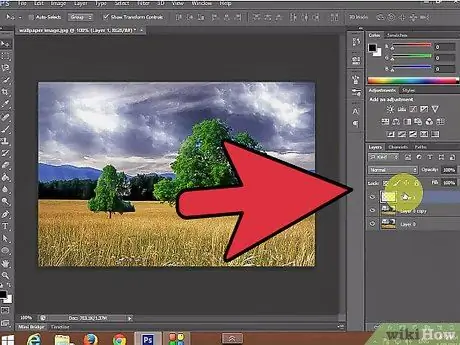 Maak regen in Photoshop Stap 5