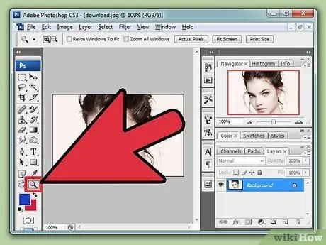 Ogen laten knallen in Photoshop Stap 1