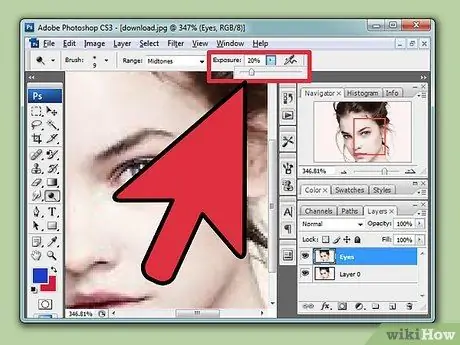 Ogen laten knallen in Photoshop Stap 11