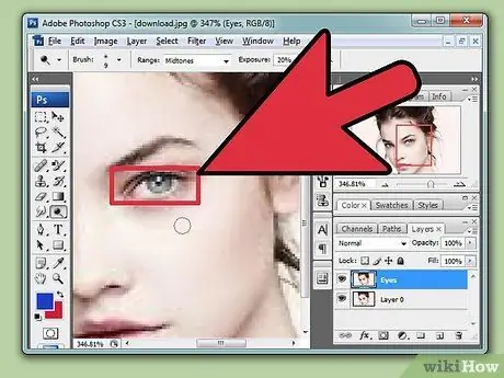 Ogen laten knallen in Photoshop Stap 12