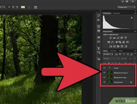 Photoshop -та орталық мәтін 2 -қадам