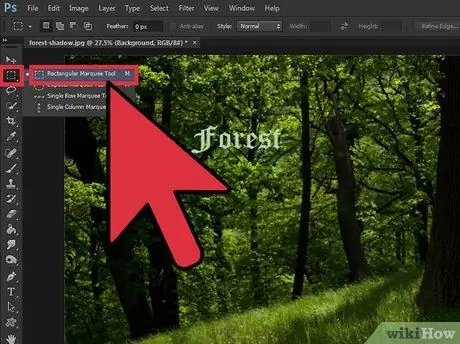 Centre de text al Photoshop Pas 3