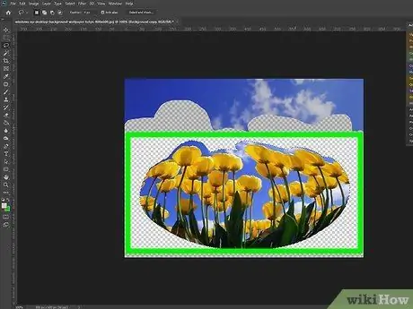 Photoshop 10 -кадамында Warp куралын колдонуңуз