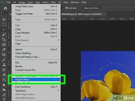 استخدم أداة Warp Tool في Photoshop الخطوة 11