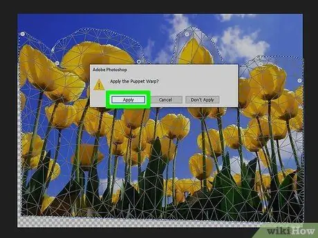 Photoshop 16 -р алхам дахь Warp хэрэгслийг ашиглана уу