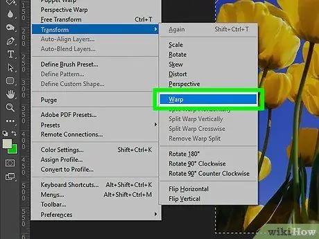 ใช้เครื่องมือ Warp ใน Photoshop ขั้นตอนที่ 4