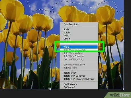 Gunakan Warp Tool di Photoshop Langkah 5