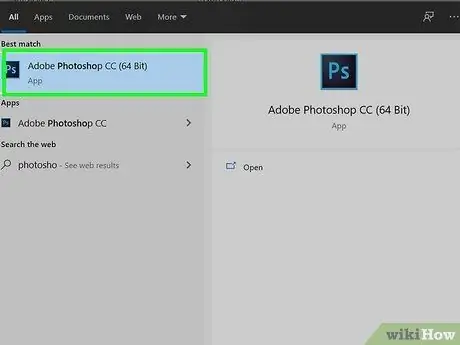 Gebruik Adobe Photoshop Stap 1