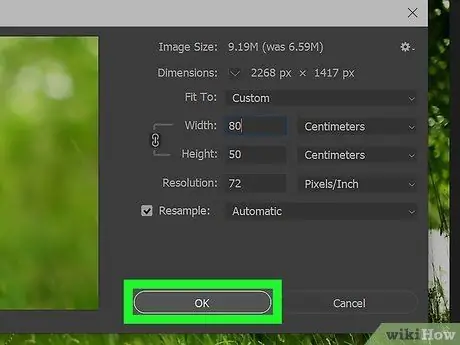 Redimensionați o imagine în Adobe Photoshop Pasul 6