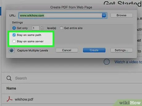 Convert a Webpage to PDF Step 19