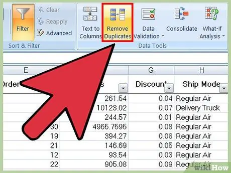 በ Excel ደረጃ 19 ውስጥ ብዜቶችን ያግኙ