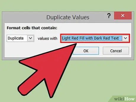 በ Excel ደረጃ 8 ውስጥ ብዜቶችን ያግኙ