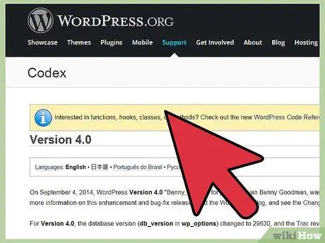 Módosítsa az alapértelmezett nyelvet a WordPress -ben 1. lépés