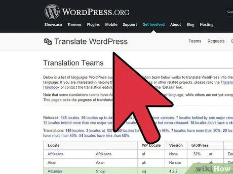 Pakeiskite numatytąją kalbą „WordPress“7 veiksme