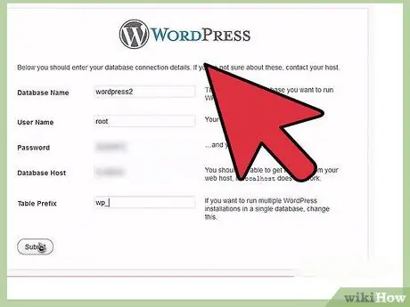 Cài đặt Wordpress trên XAMPP Bước 10